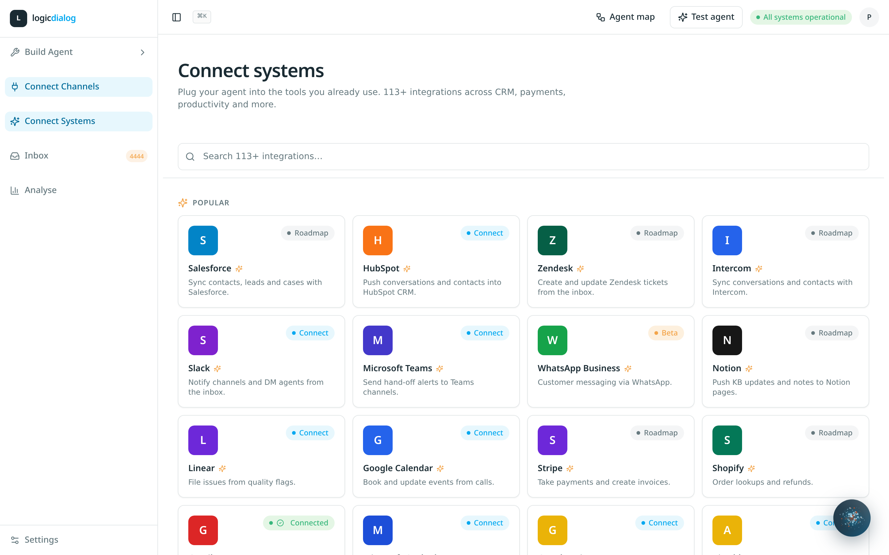 Logicdialog integrations directory